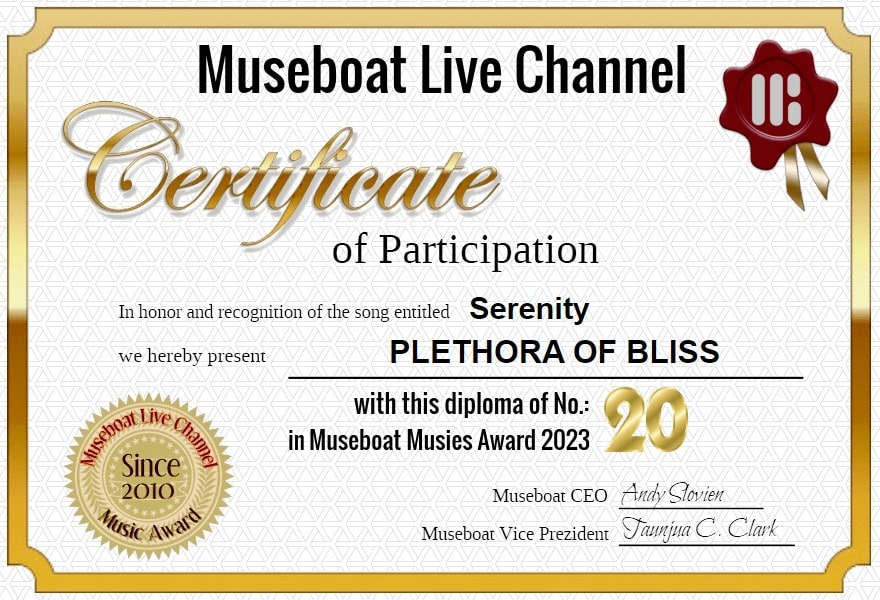 PLETHORA OF BLISS on Museboat LIve